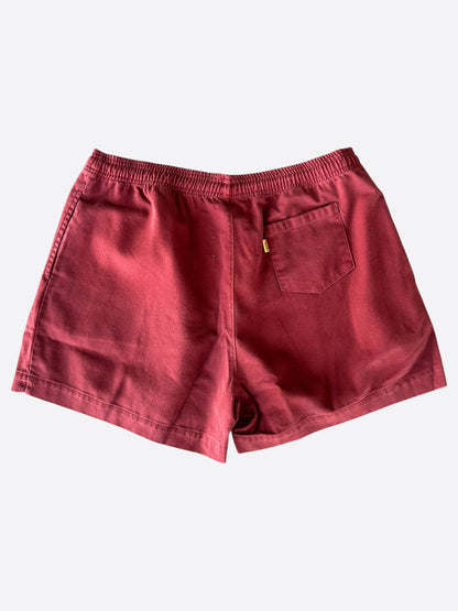 Gallery Dept Red & White Logo Zuma Shorts