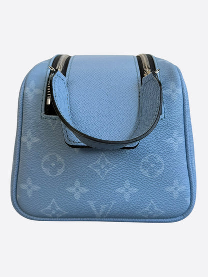 Louis Vuitton Blue Monogram Dopp Kit