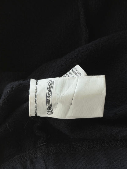 Chrome Hearts Black & White Cross Logo Sweatpants