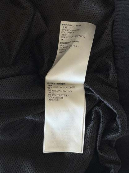 Louis Vuitton Black & Blue Monogram Fair Isle Track Jacket