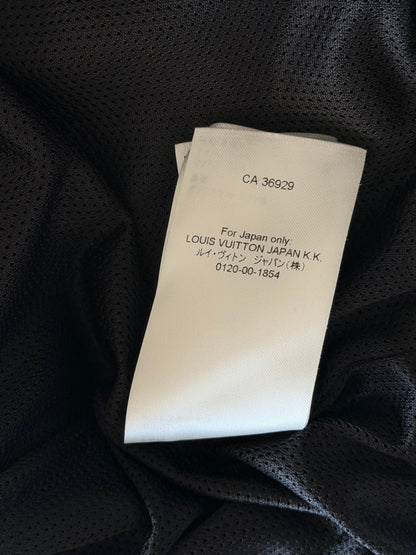 Louis Vuitton Black & Blue Monogram Fair Isle Track Jacket
