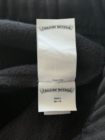 Chrome Hearts Black Triple Cross Patch Paper Jam Sweatpants