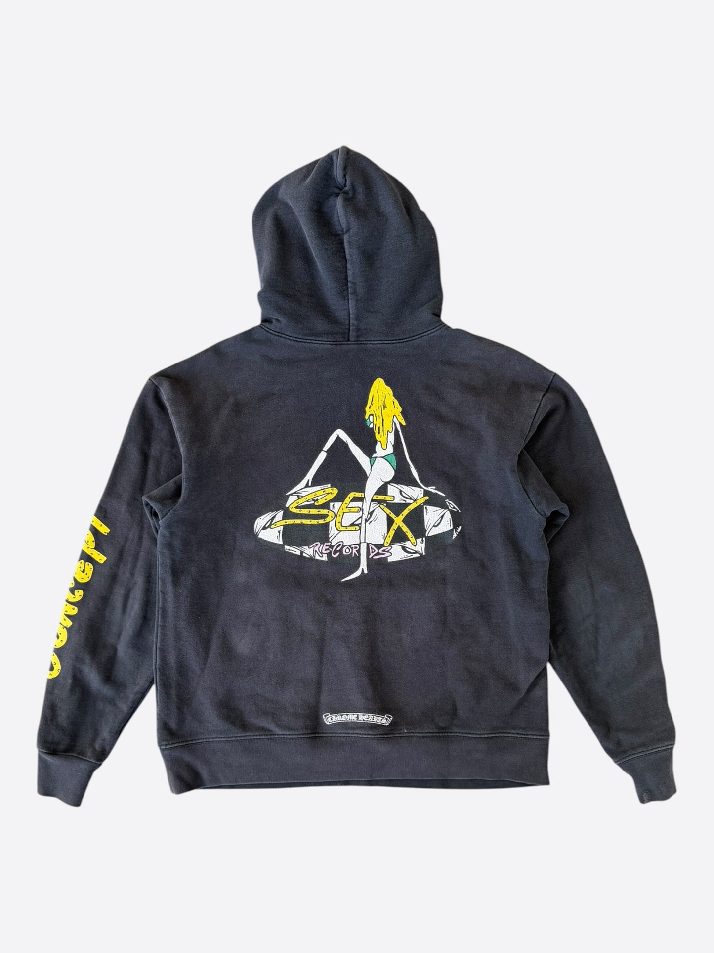Chrome Hearts Matty Boy Black Sex Records Logo Hoodie