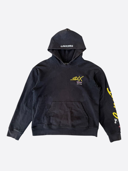 Chrome Hearts Matty Boy Black Sex Records Logo Hoodie