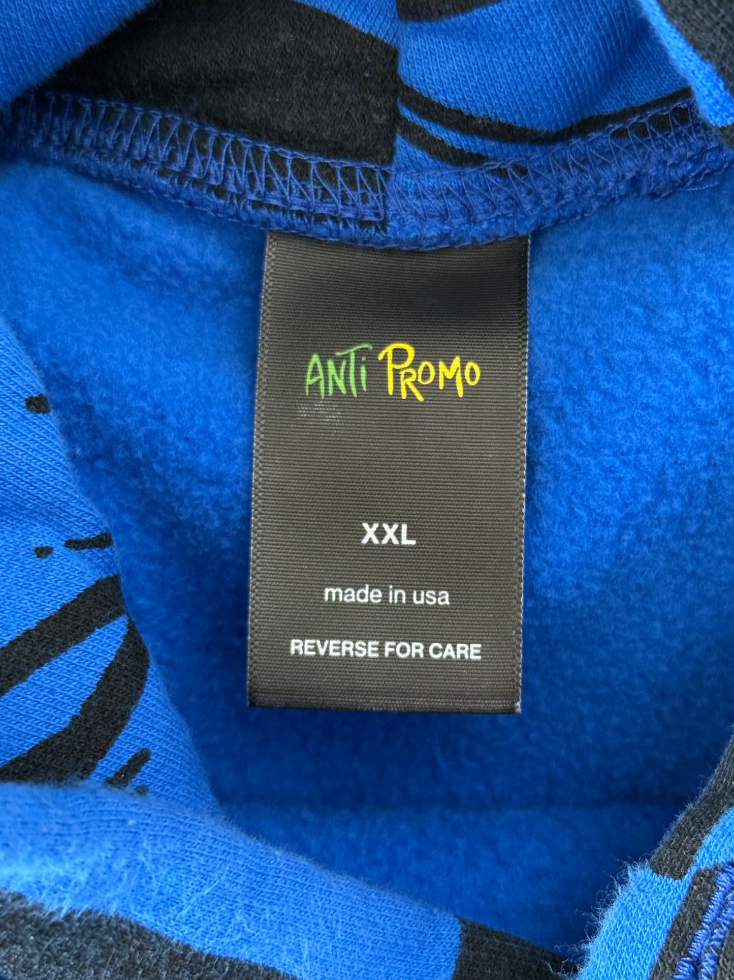 Matty Boy Black & Blue 99 Eyez Anti Promo Hoodie