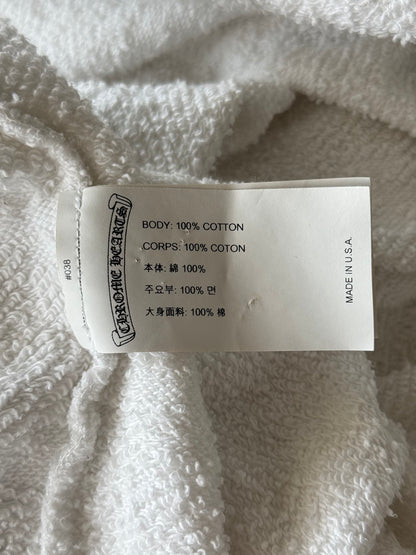 Chrome Hearts White Cross Jacquard Embroidered Hoodie