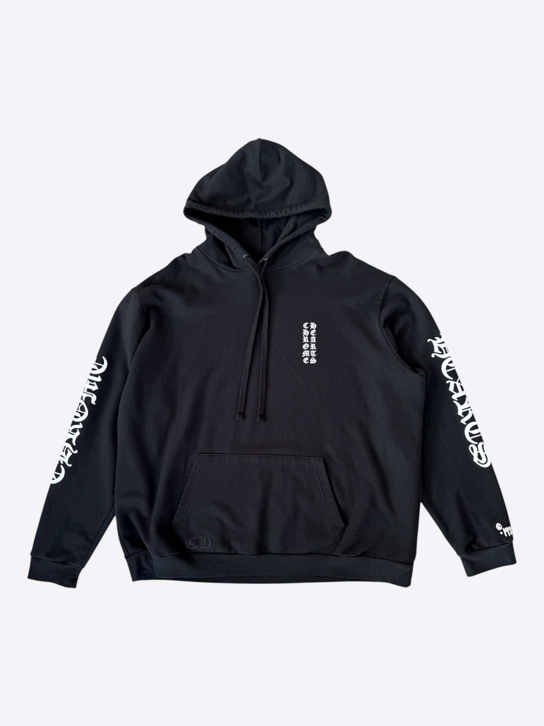 Chrome Hearts Black Multicolor Foti Zip Up Hoodie – Savonches