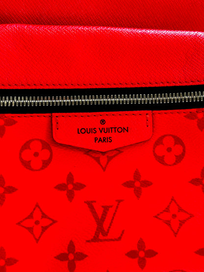 Louis Vuitton Red Monogram Outdoor Messenger Bag