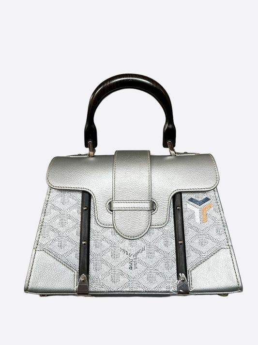 Goyard Silver Sac Saigon Mini Structure