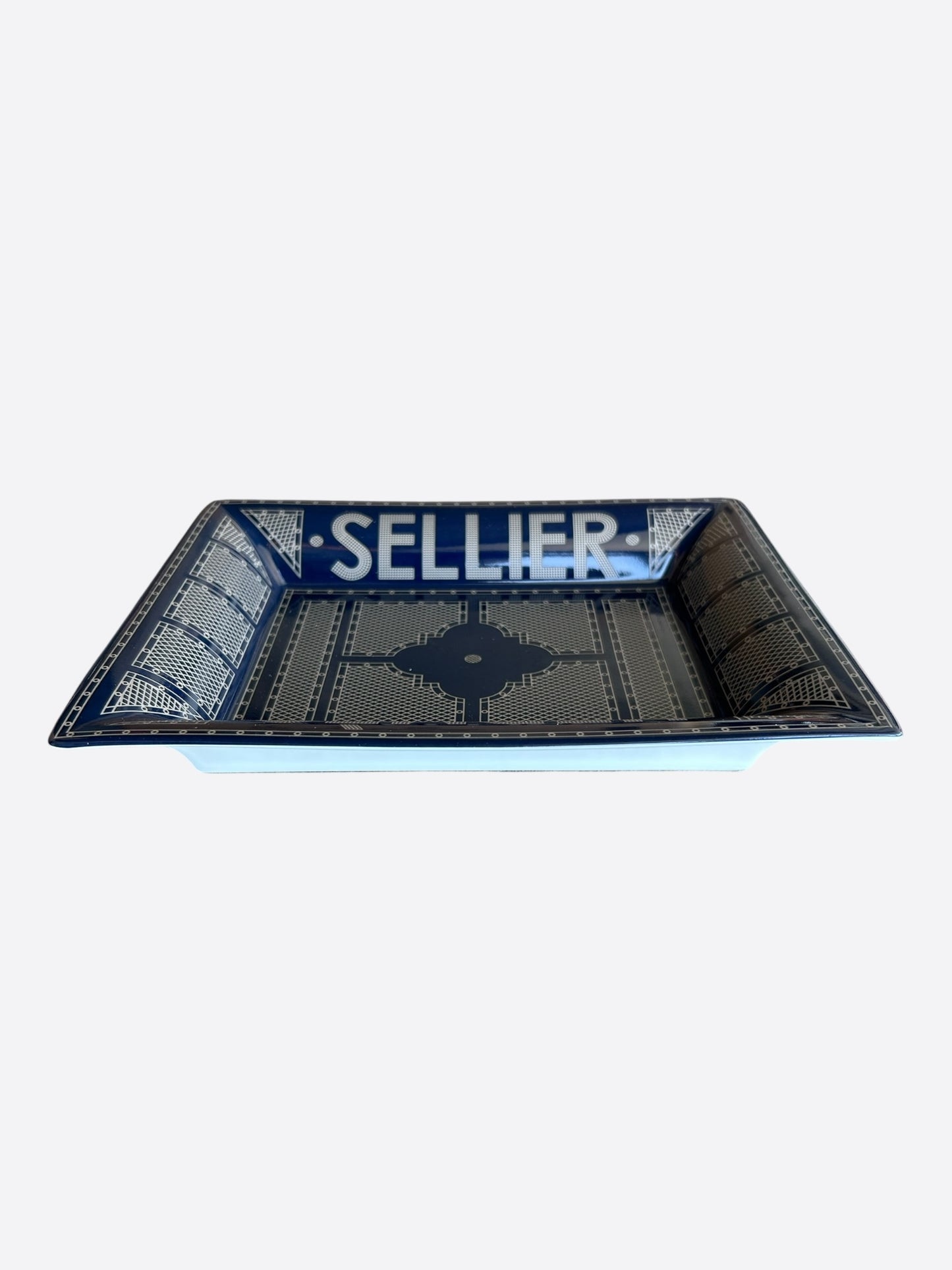Hermes Blue Sellier Change Tray