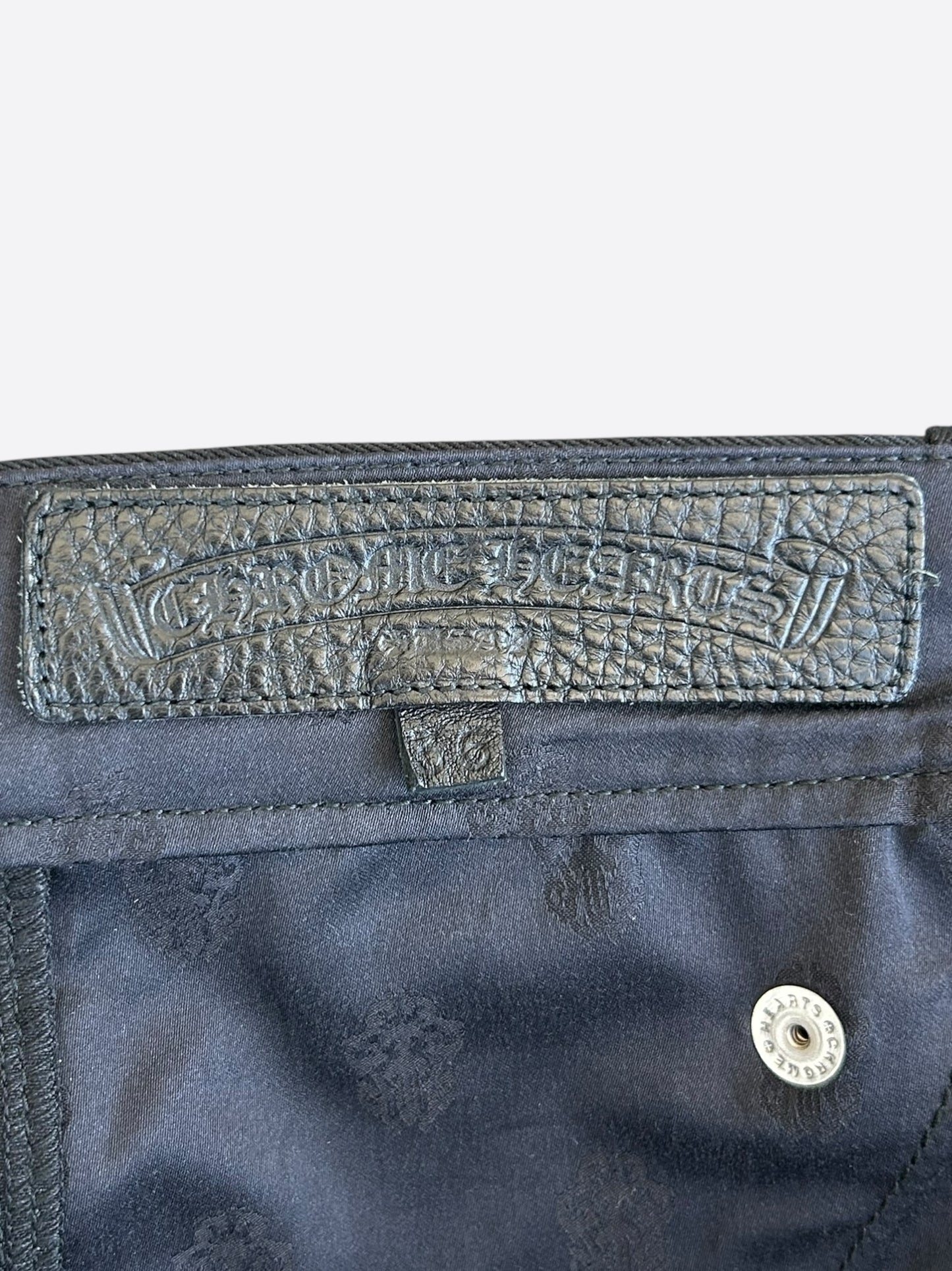 Chrome Hearts Black Carpenter Shorts