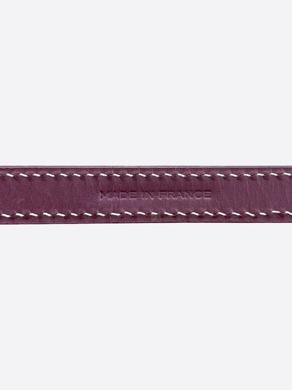 Goyard Burgundy Edmond Dog Leash