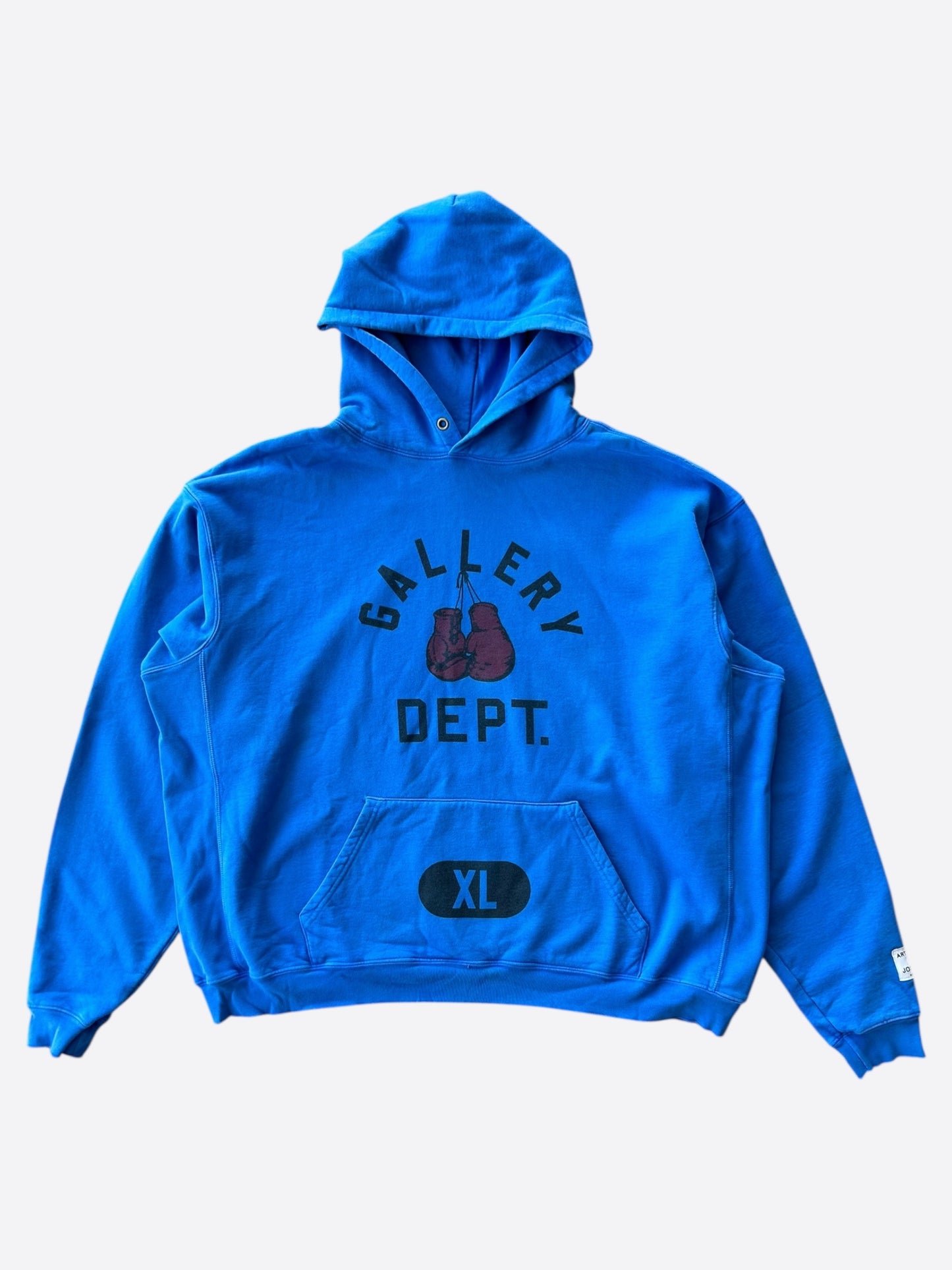 Gallery Dept Blue Boxing Gloves Logo Hoodie