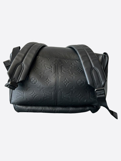 Louis Vuitton Black Shadow Monogram Discovery Backpack