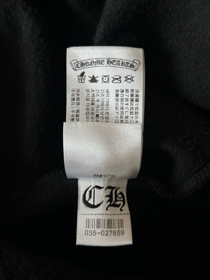 Chrome Hearts Deadly Doll Black & White Logo Hoodie