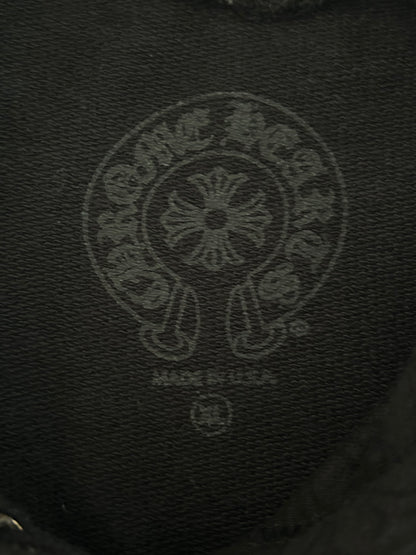 Chrome Hearts Black & White Cross Jacquard Horseshoe Logo Hoodie