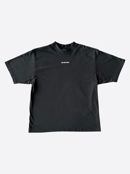 Balenciaga Black & White Logo Shirt