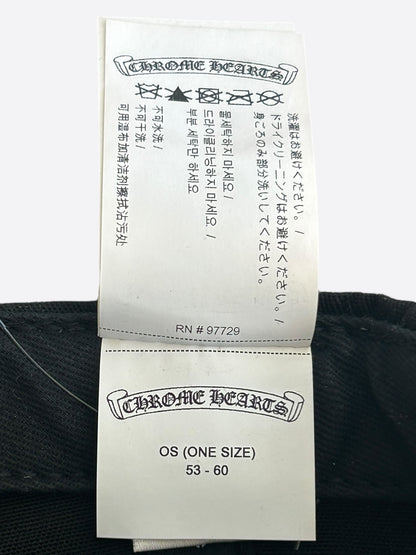 Chrome Hearts Black & Yellow CH Logo Hat