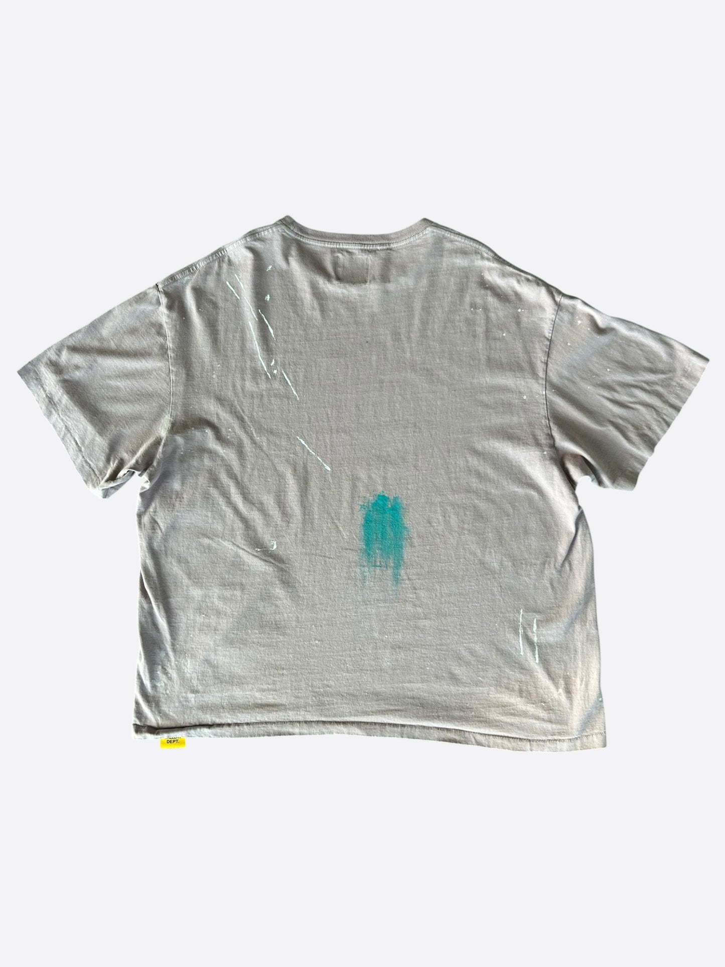 Gallery Dept Dusty Pink Psychology Ed Paint Splatter T-Shirt