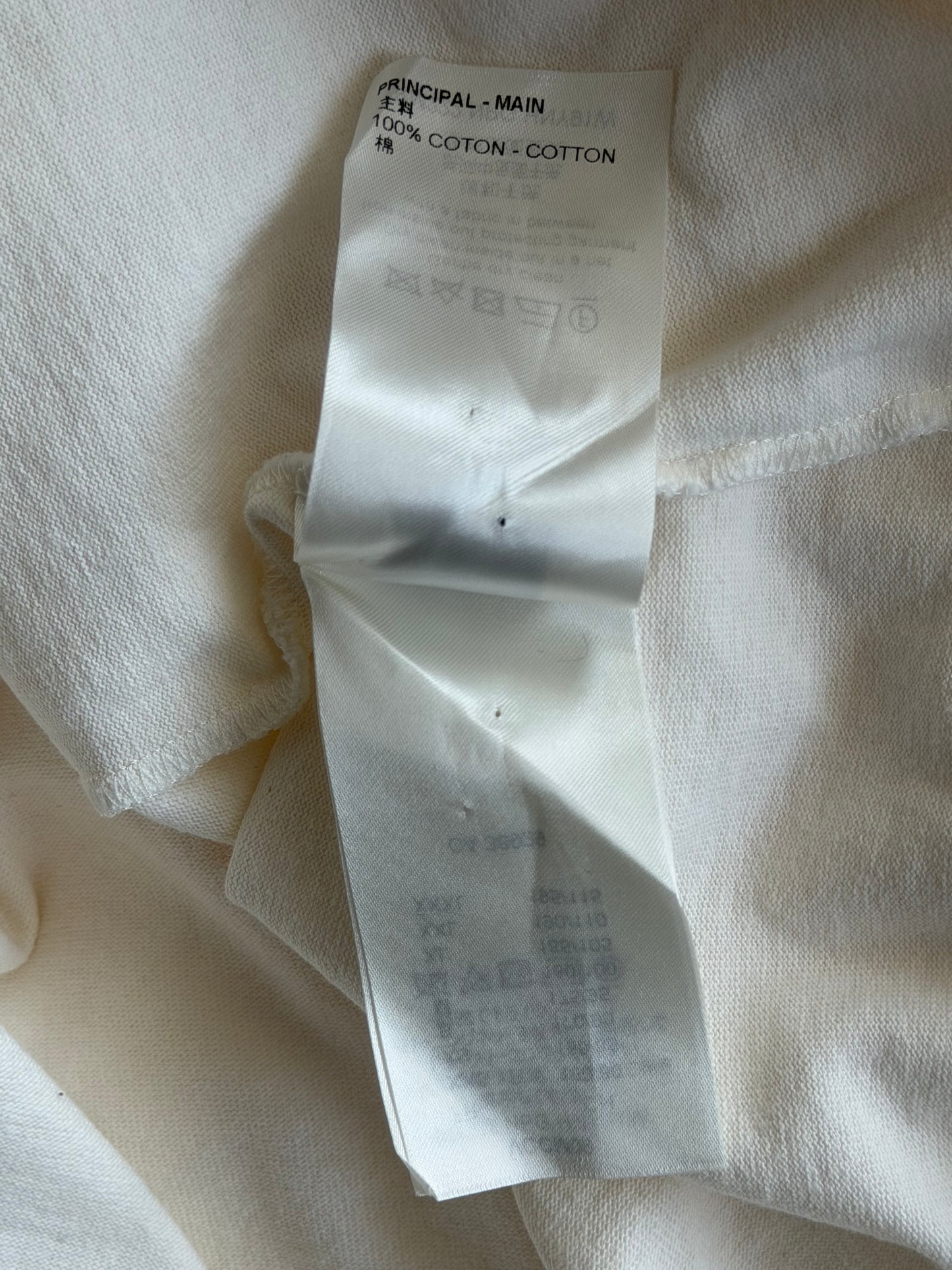 Louis Vuitton White Flower Tapestry T-Shirt