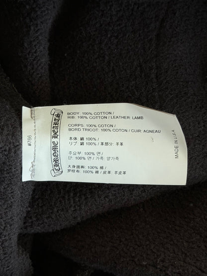 Chrome Hearts Black Triple Cross Patch Paper Jam Sweatpants