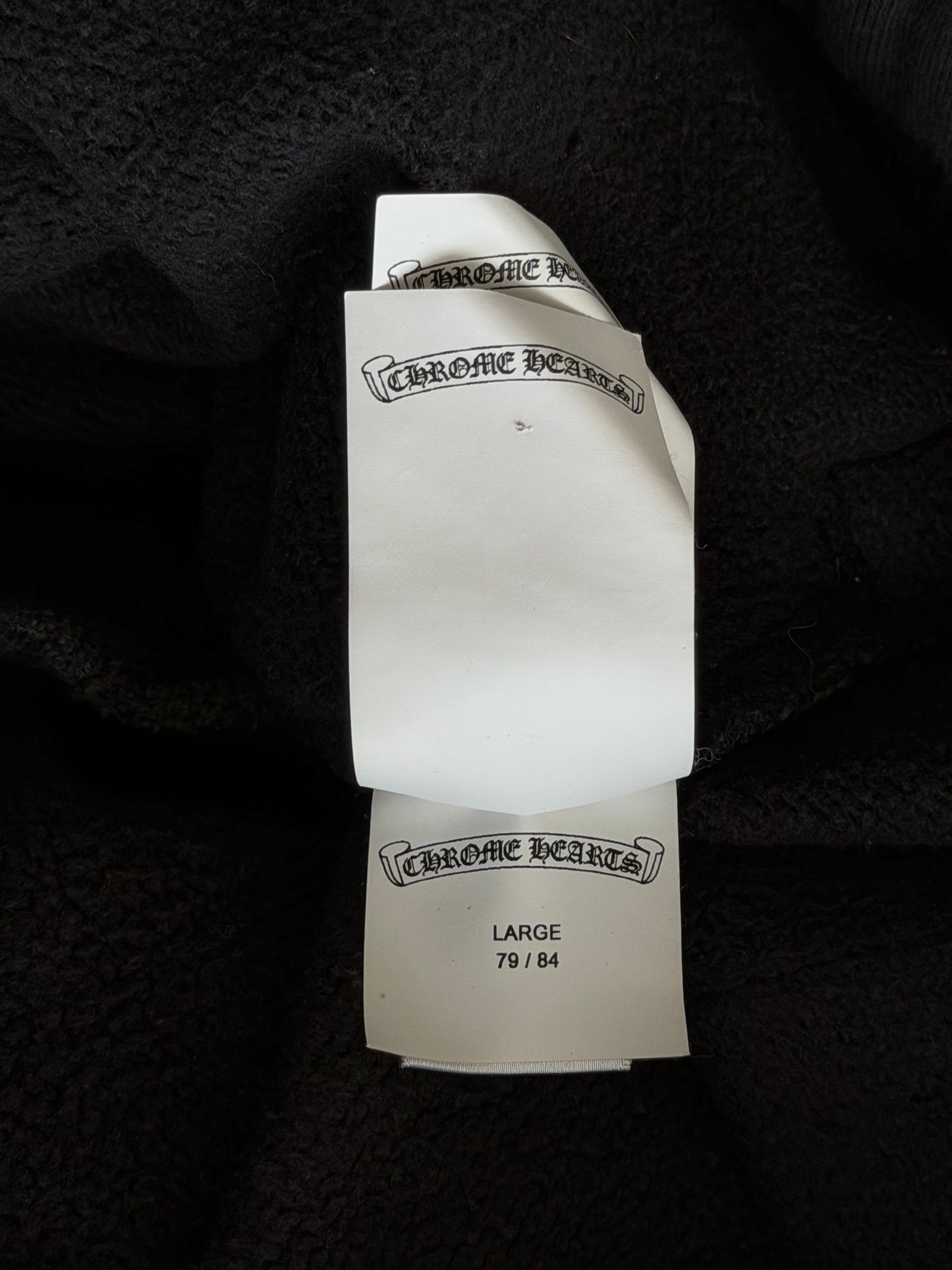 Chrome Hearts Black Triple Cross Patch Paper Jam Sweatpants