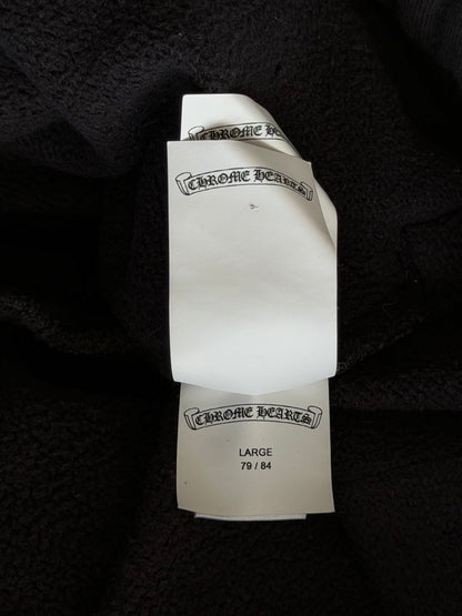 Chrome Hearts Black Triple Cross Patch Paper Jam Sweatpants