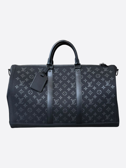 Louis Vuitton Jacquard Monogram Light Up Keepall 50