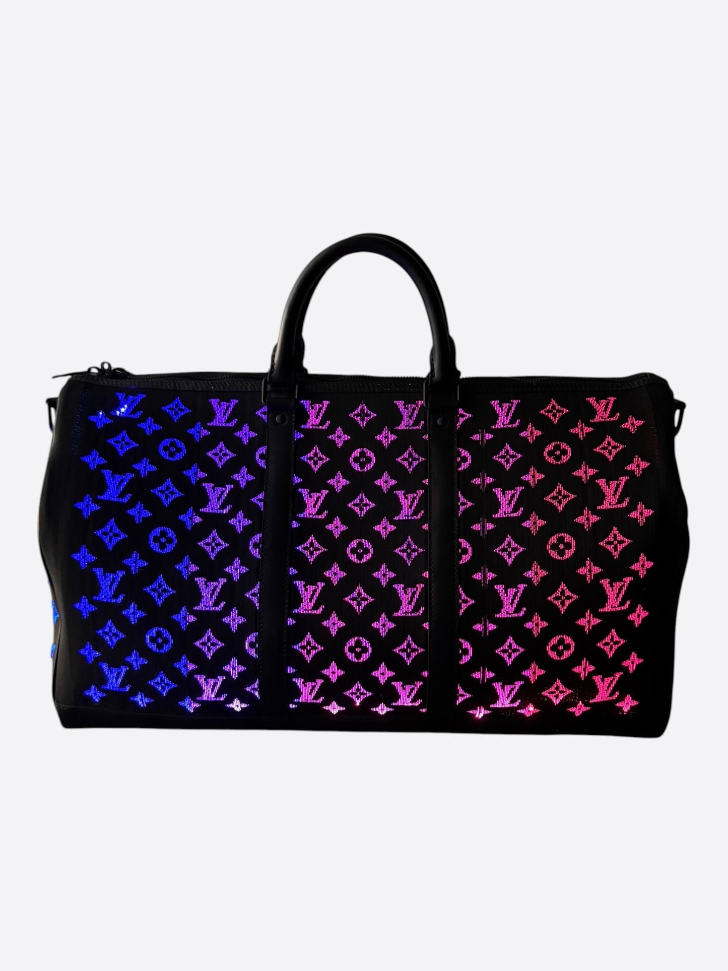 Louis Vuitton Jacquard Monogram Light Up Keepall 50
