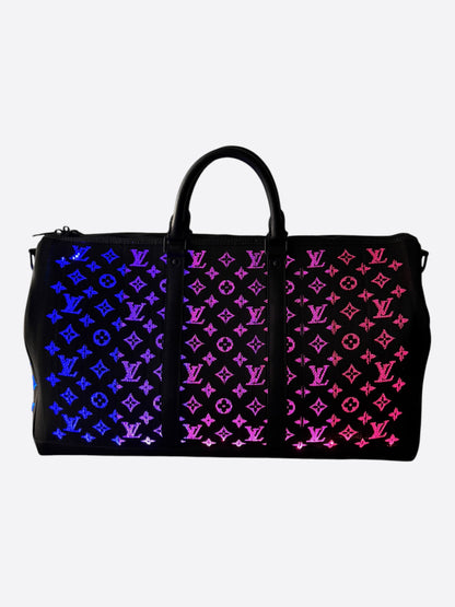 Louis Vuitton Jacquard Monogram Light Up Keepall 50