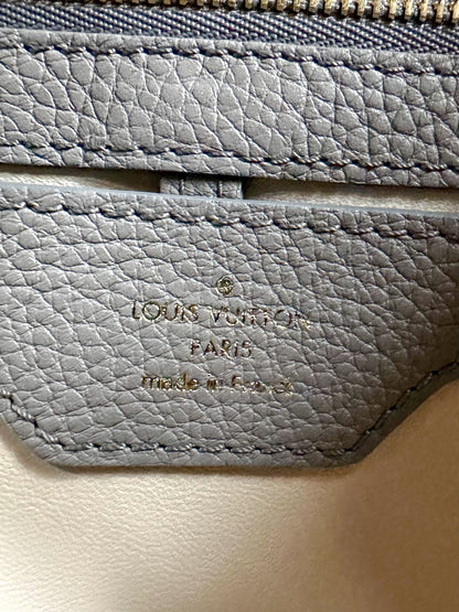 Louis Vuitton Grey Taurillon Capucines MM