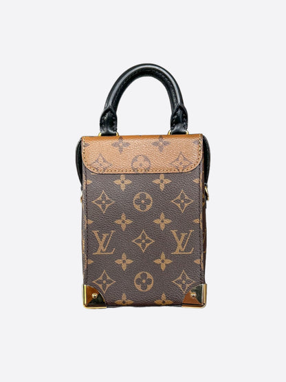 Louis Vuitton Brown Reverse Monogram Sac Camera Box