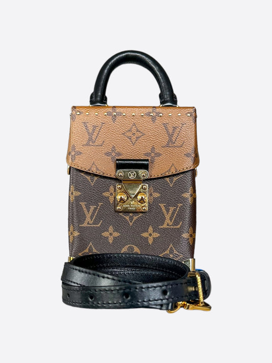 Louis Vuitton Brown Reverse Monogram Sac Camera Box