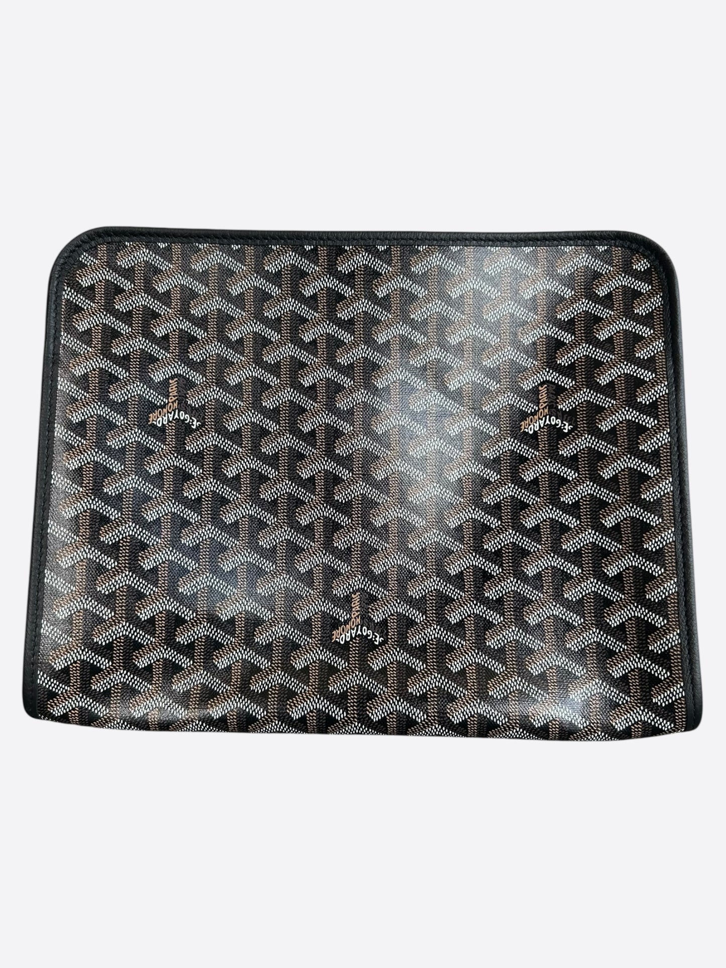 Goyard Black Jouvence GM Toiletry Bag