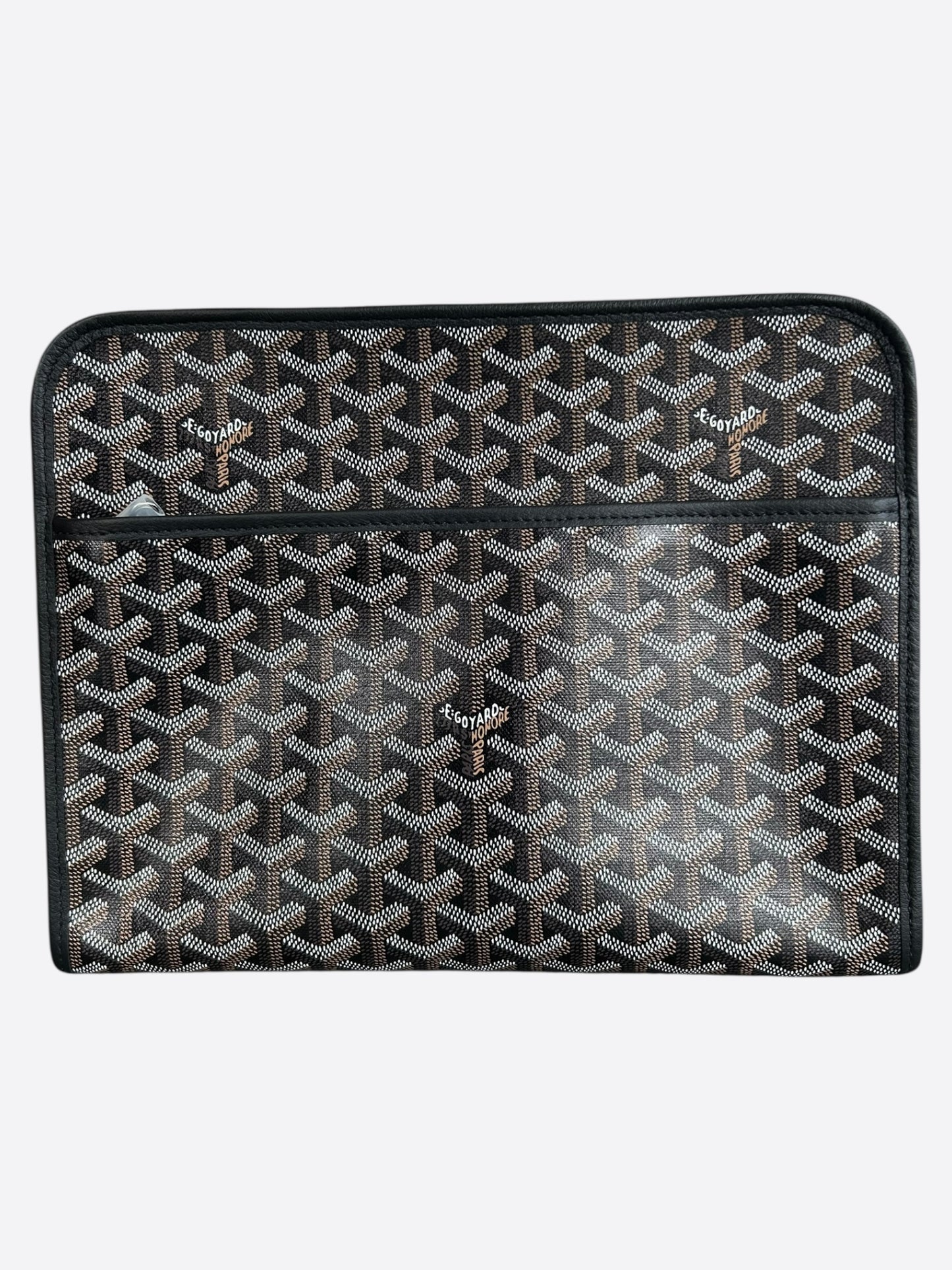 Goyard Black Jouvence GM Toiletry Bag