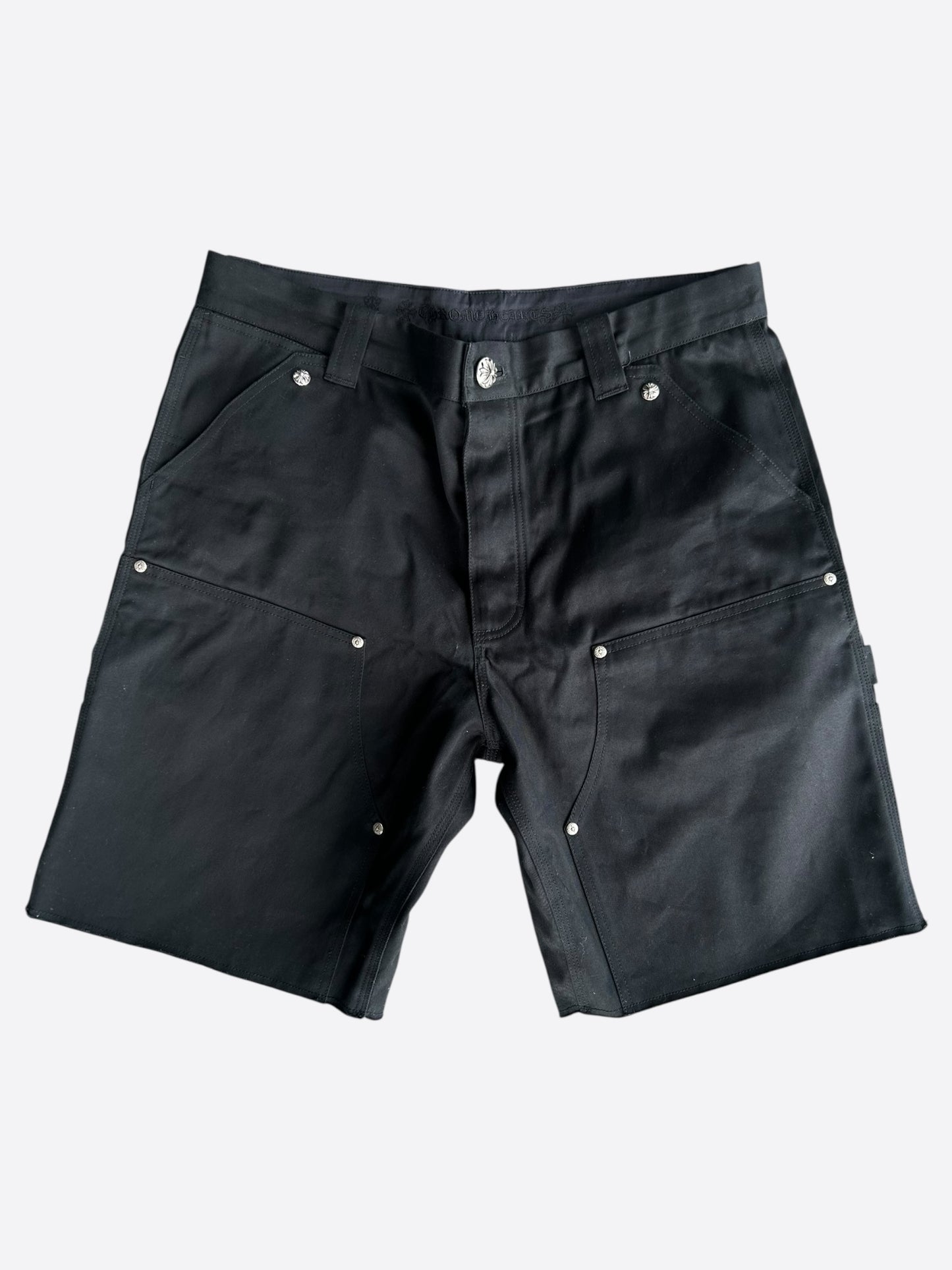 Chrome Hearts Black Carpenter Shorts