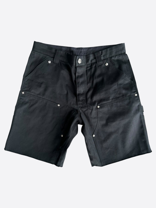 Chrome Hearts Black Carpenter Shorts