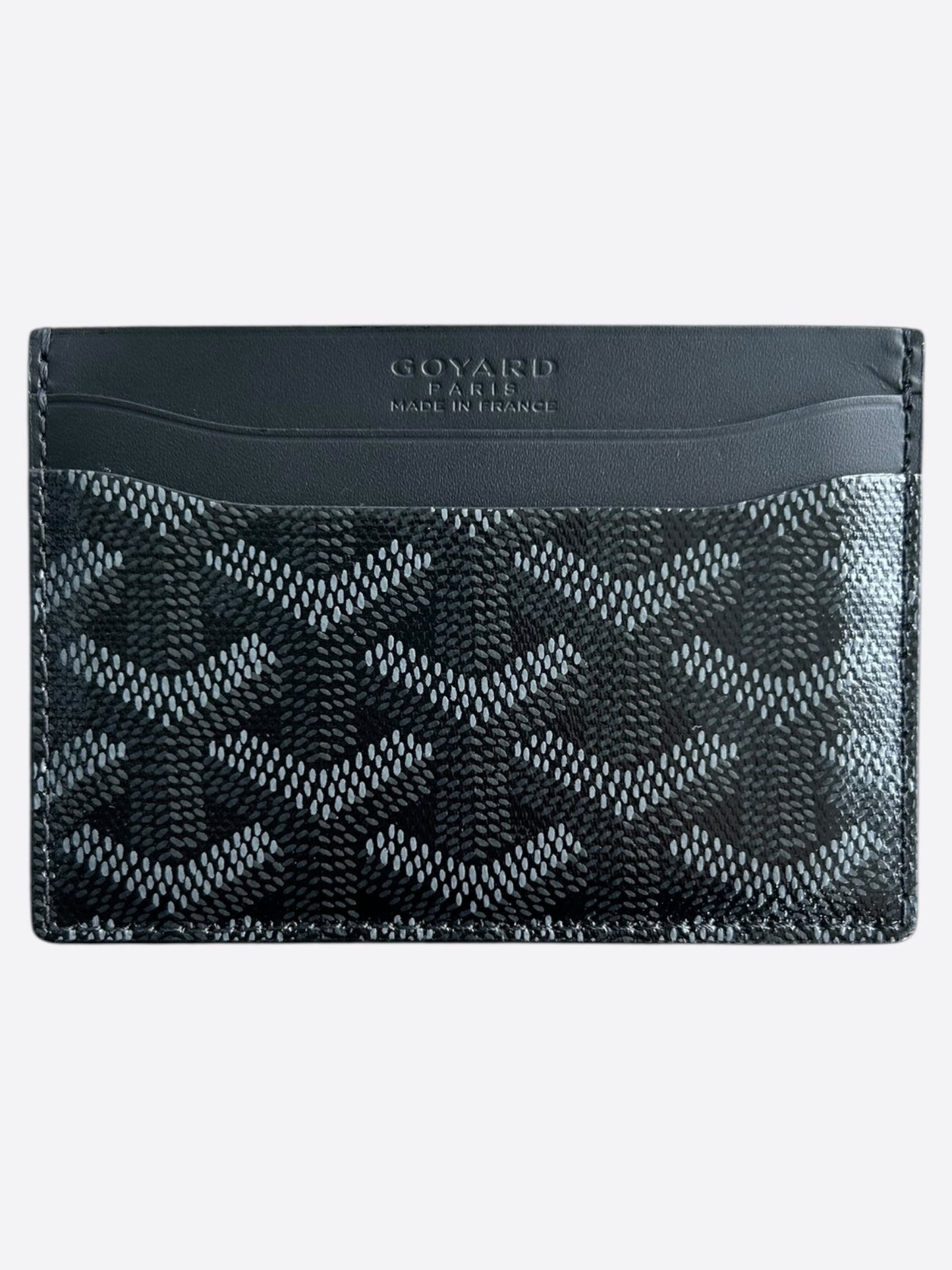 Goyard Jet Black Saint Sulpice Card Holder