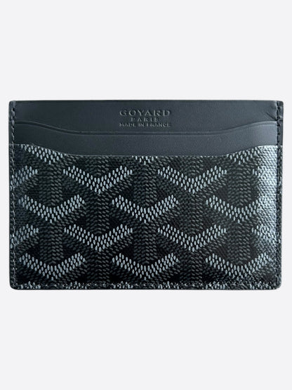 Goyard Jet Black Saint Sulpice Card Holder