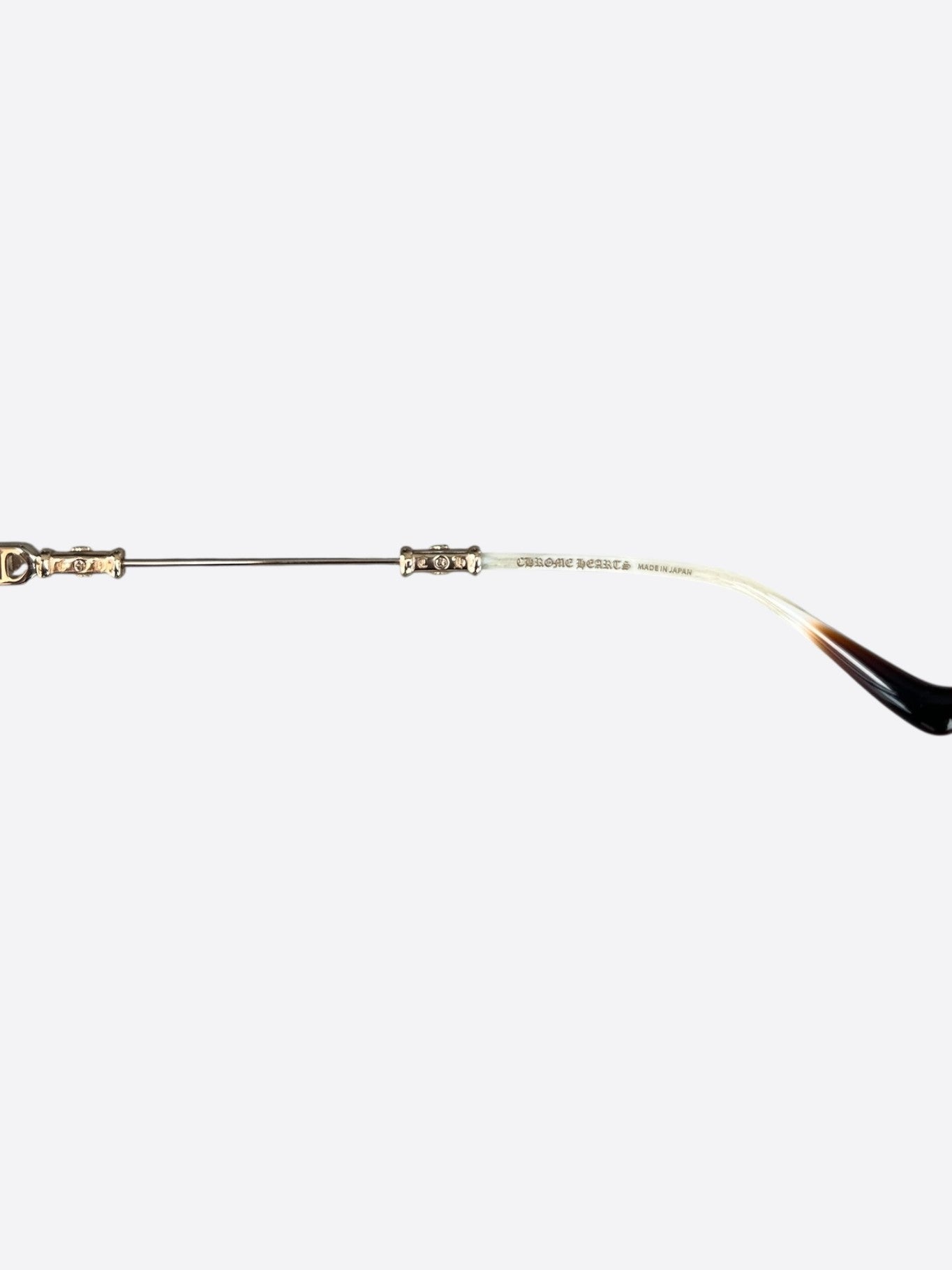 Chrome Hearts Gold Pills III Tinted Glasses