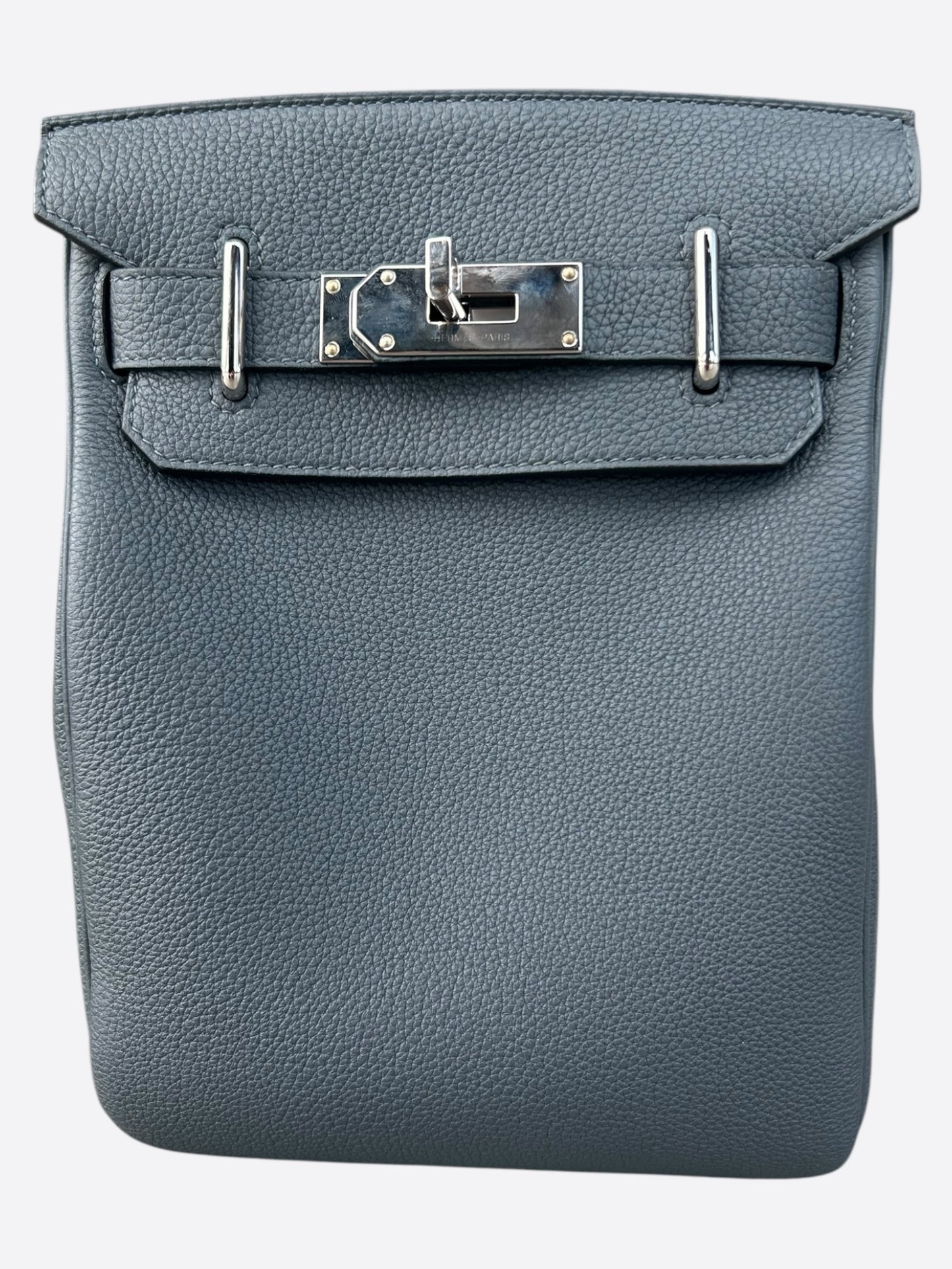 Hermes Navy HAC A Dos Crossbody Backpack