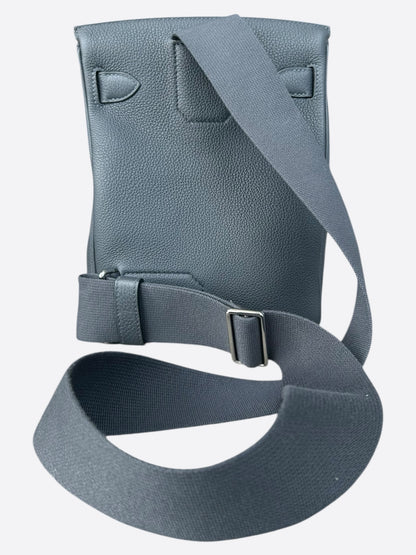 Hermes Navy HAC A Dos Crossbody Backpack