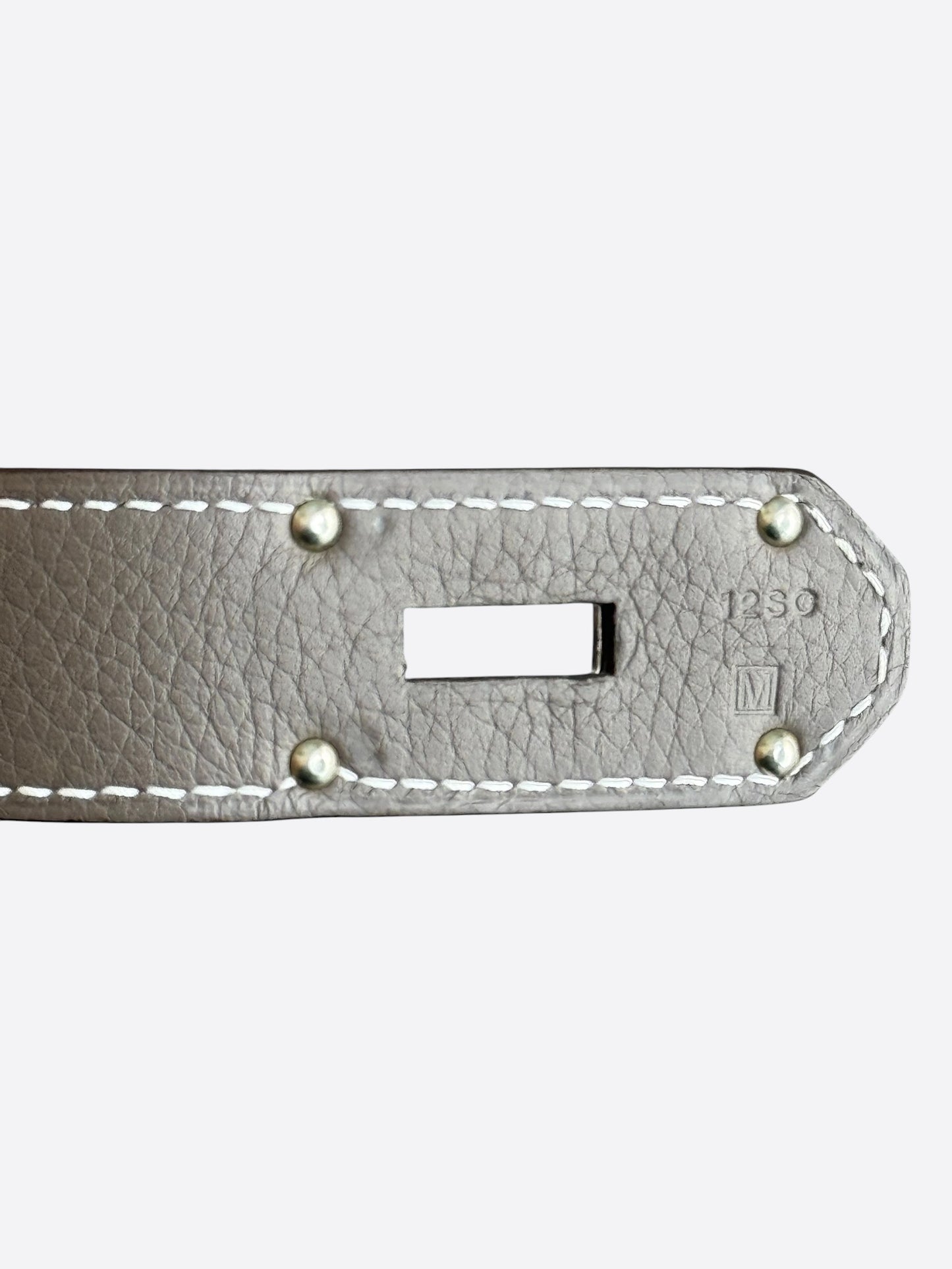 Hermes Etoupe Togo & Palladium Hardware HAC Birkin 50