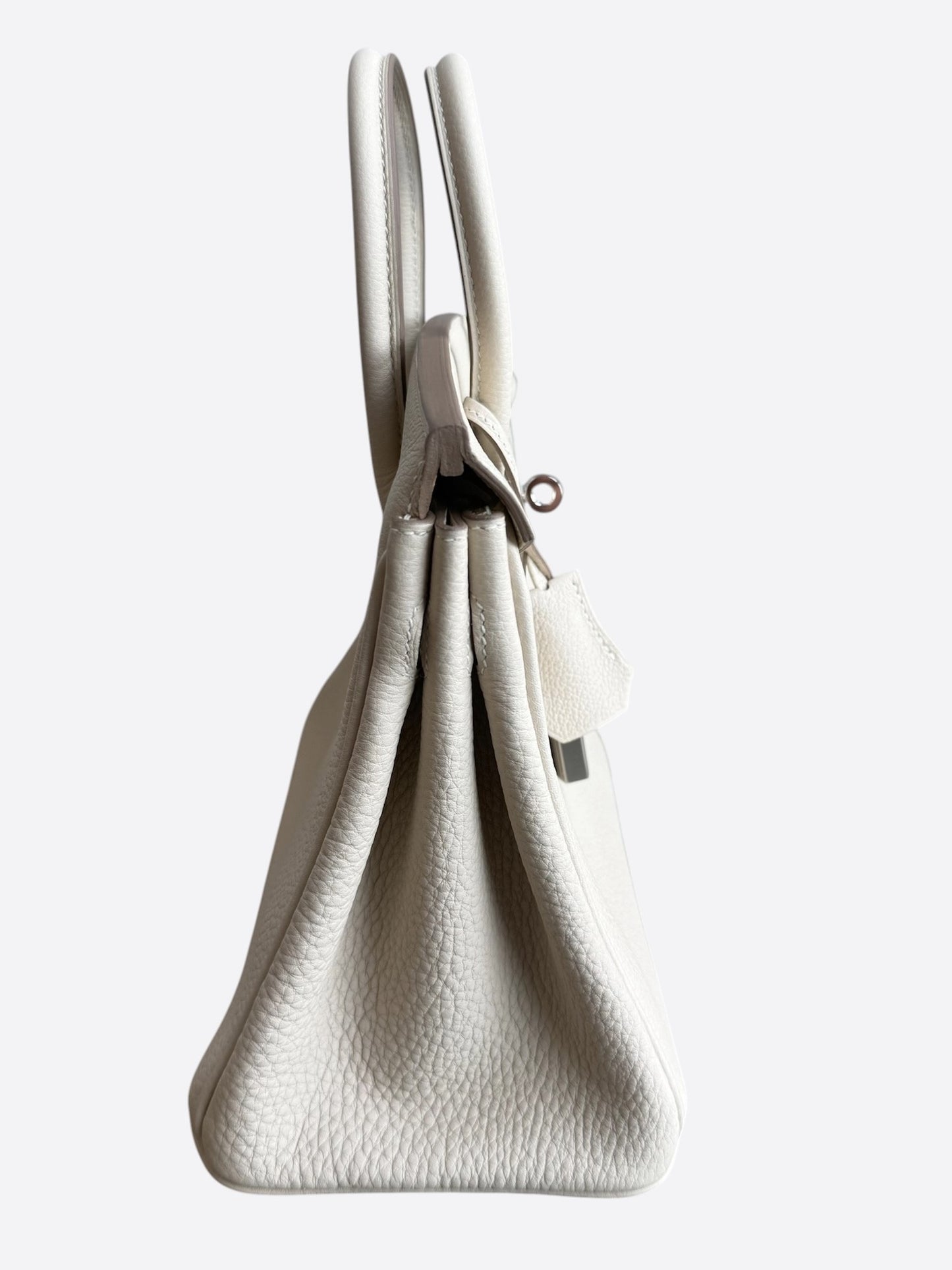 Hermes Craie Togo & Palladium Hardware Birkin 25