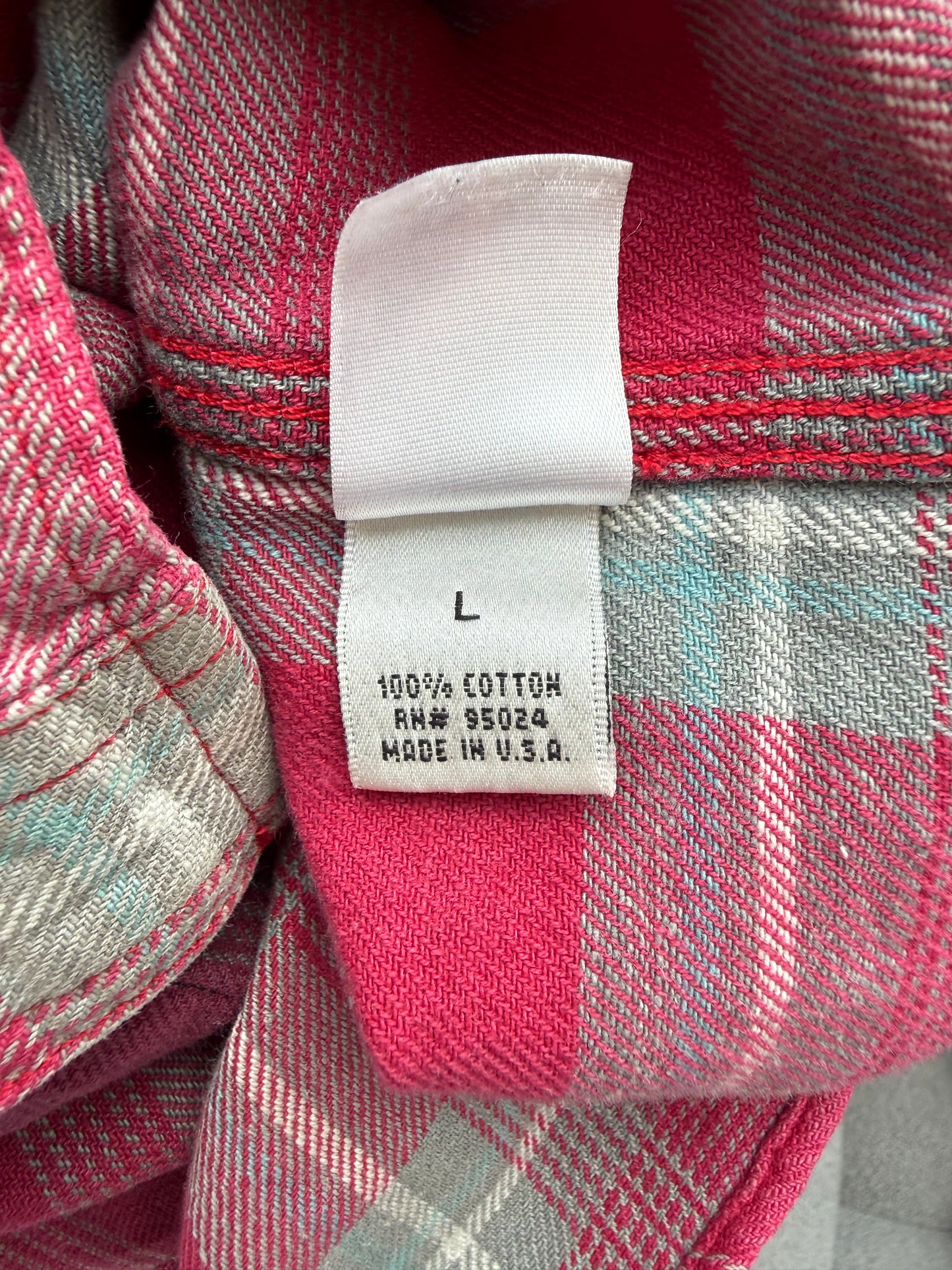 Chrome Hearts Red & Black Cross Patch Flannel