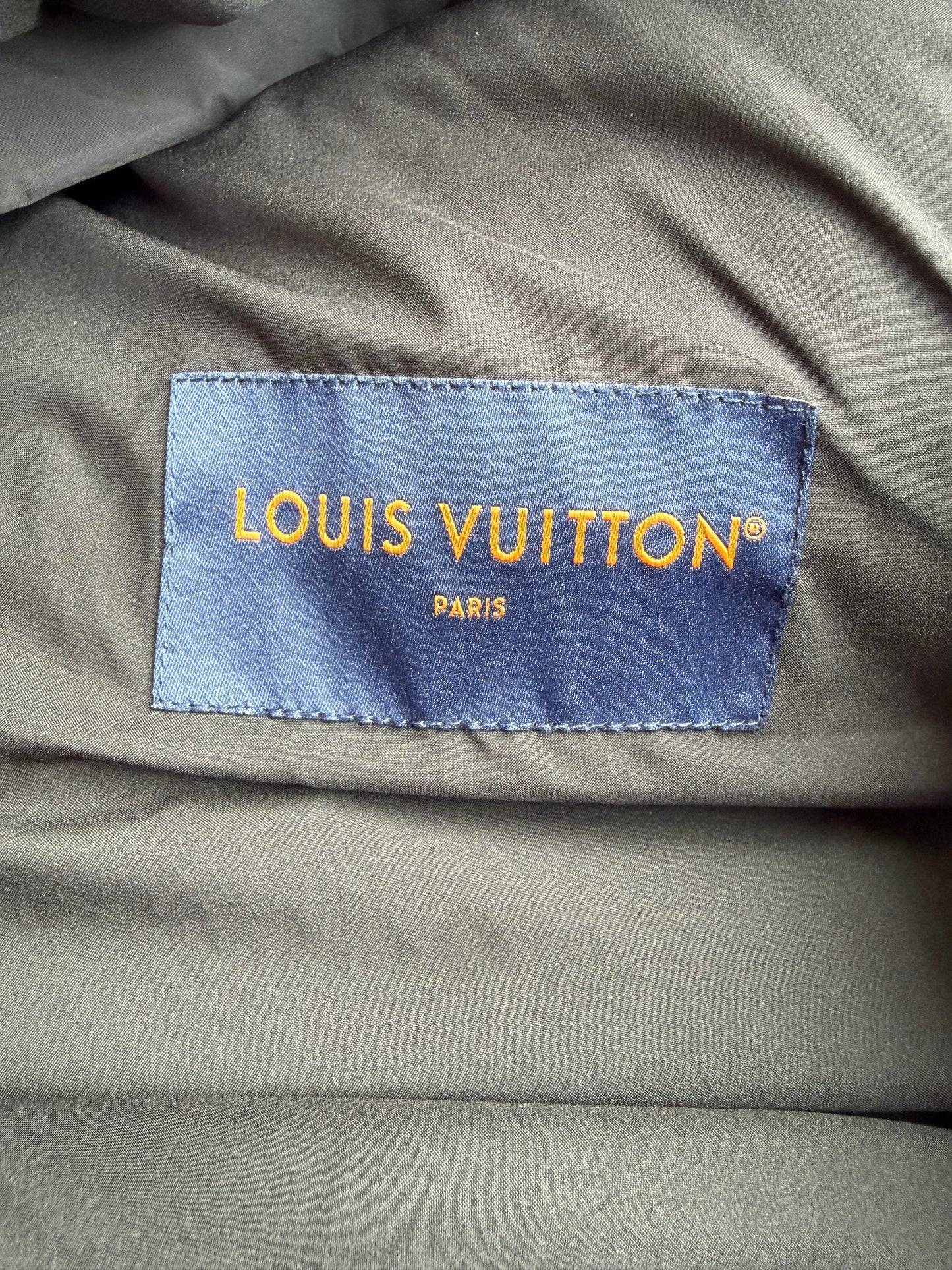 Louis Vuitton Black Monogram Puffer Jacket