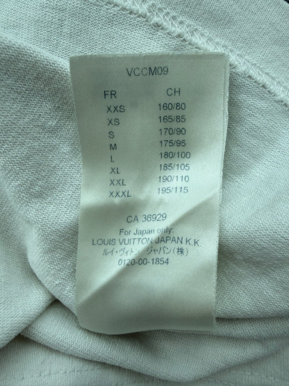 Louis Vuitton White Pont Neuf Embroidered T-Shirt
