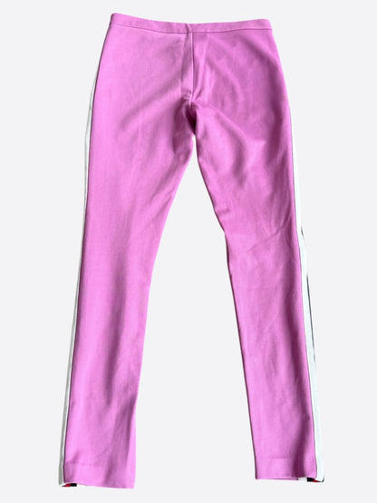 Gucci Pink & White Striped Women's Pants