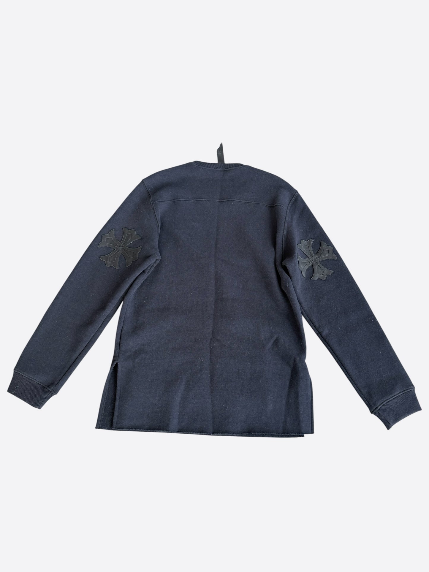 Chrome Hearts Black Triple Cross Patch Sweater