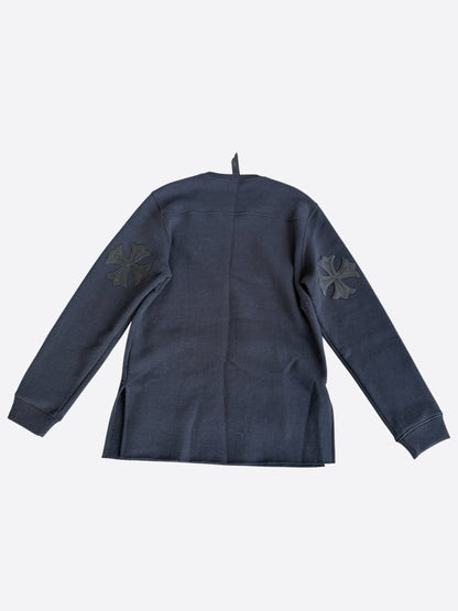 Chrome Hearts Black Triple Cross Patch Sweater
